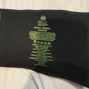 Belly Bandit Black Support Band